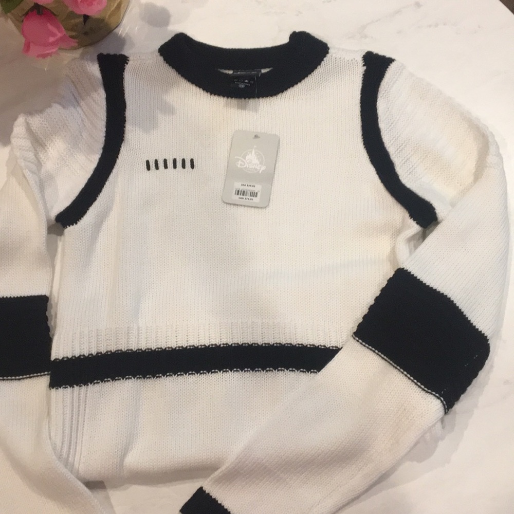 Disney Storm Trooper Ladies sweater.
